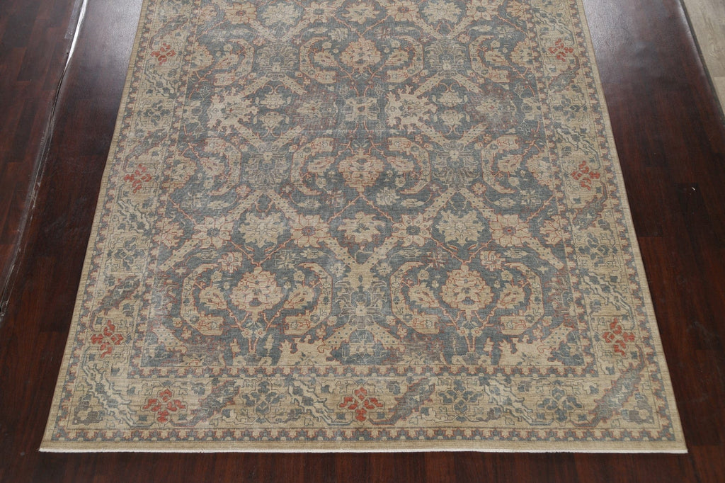 Silver Washed Ziegler Turkish Area Rug 9x12