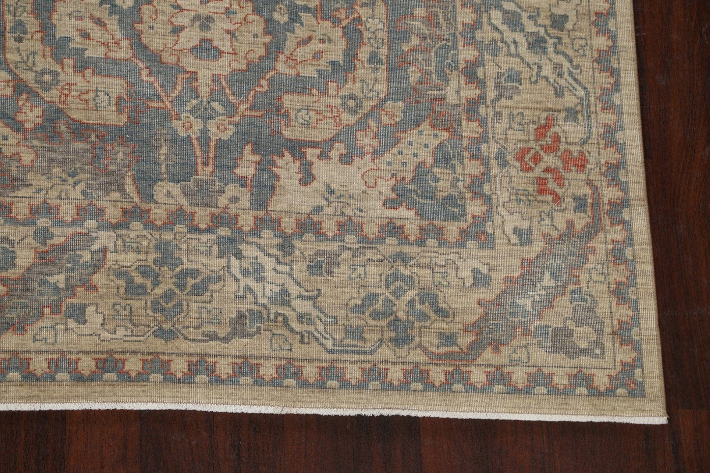 Silver Washed Ziegler Turkish Area Rug 9x12