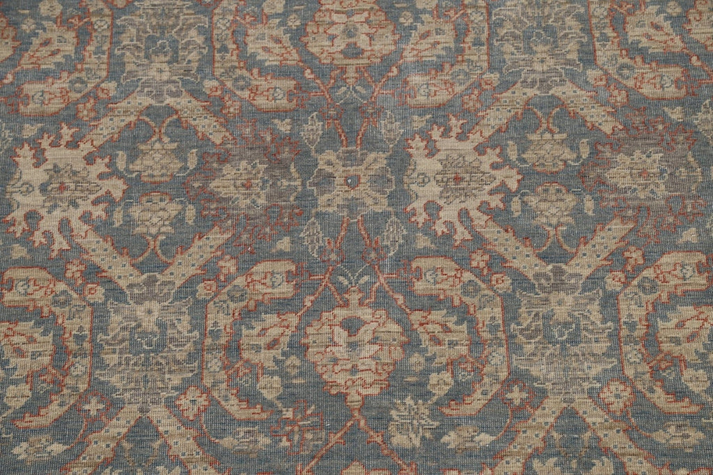 Silver Washed Ziegler Turkish Area Rug 7x10