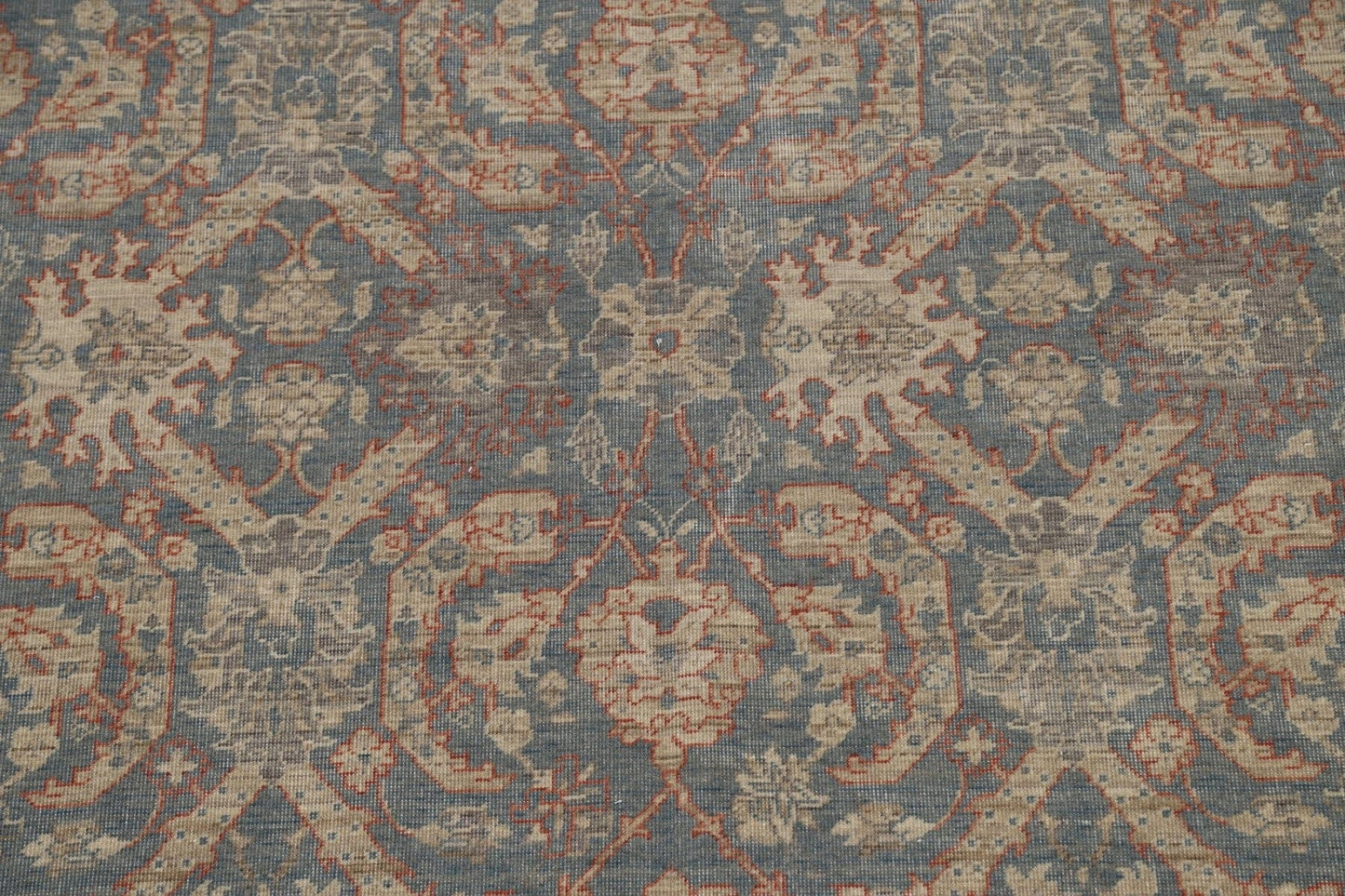 Silver Washed Ziegler Turkish Area Rug 7x10