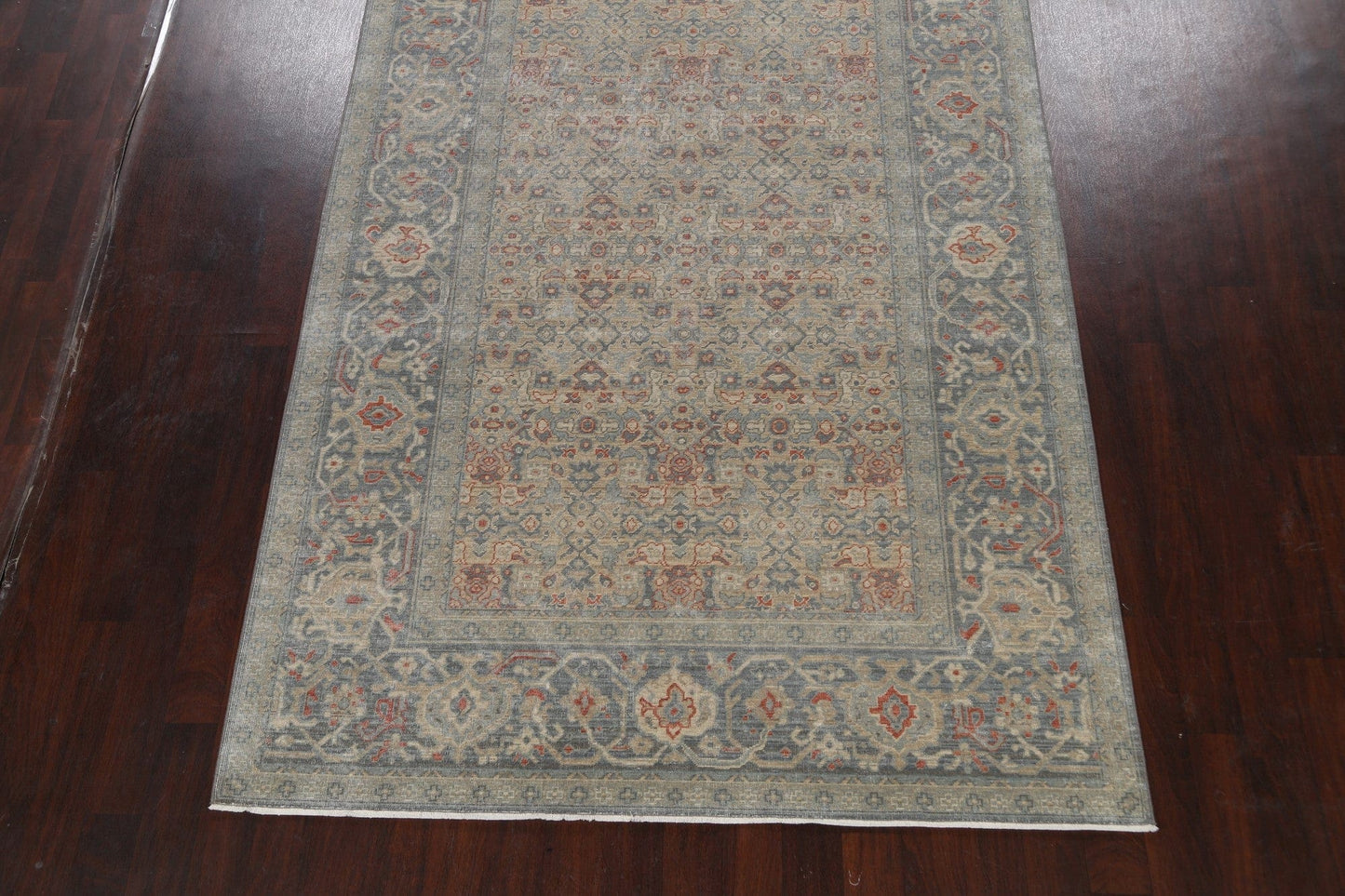 Silver Washed Ziegler Turkish Area Rug 7x10