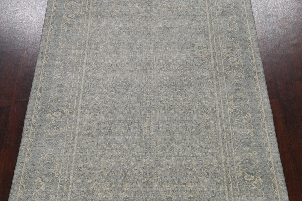 Silver Washed Ziegler Turkish Area Rug 7x10