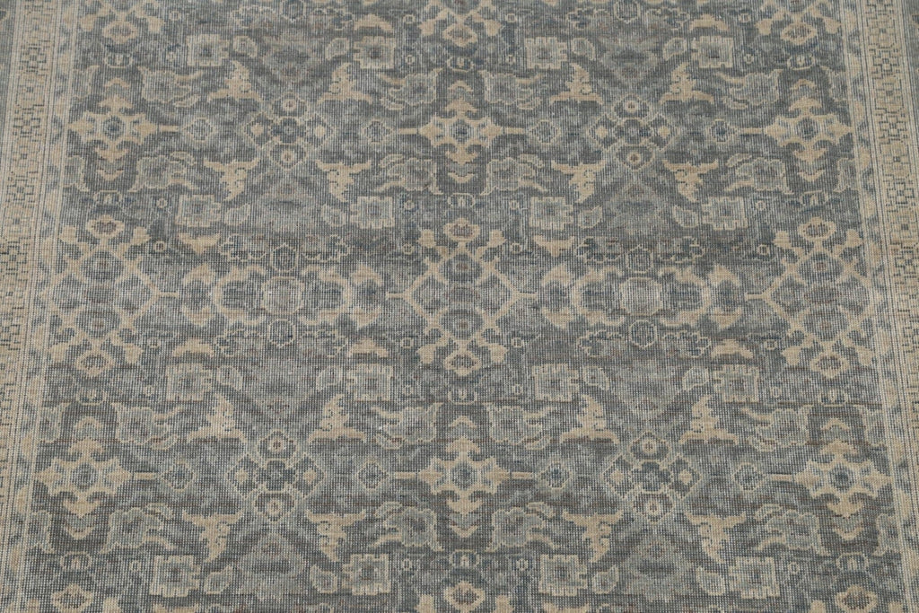 Silver Washed Ziegler Turkish Area Rug 7x10