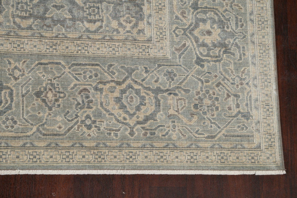 Silver Washed Ziegler Turkish Area Rug 7x10