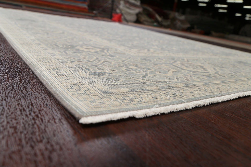 Silver Washed Ziegler Turkish Area Rug 7x10