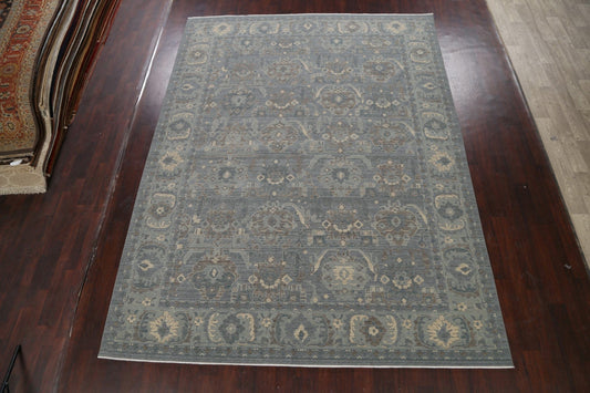 Silver Washed Ziegler Turkish Area Rug 9x12