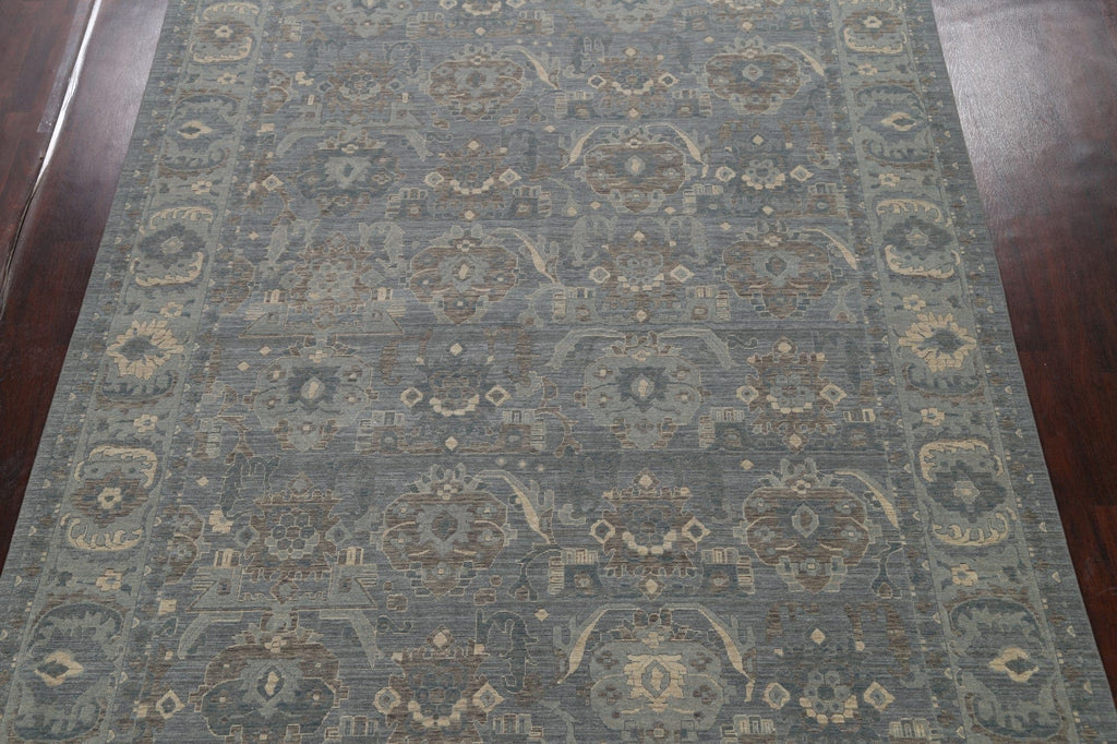 Silver Washed Ziegler Turkish Area Rug 9x12