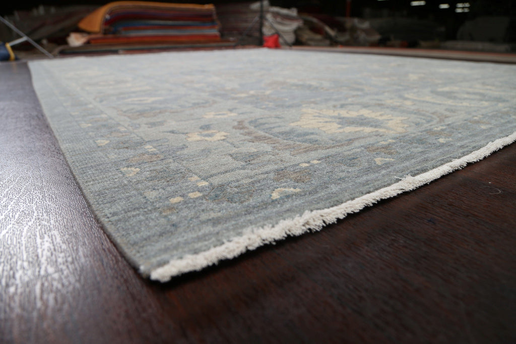 Silver Washed Ziegler Turkish Area Rug 9x12