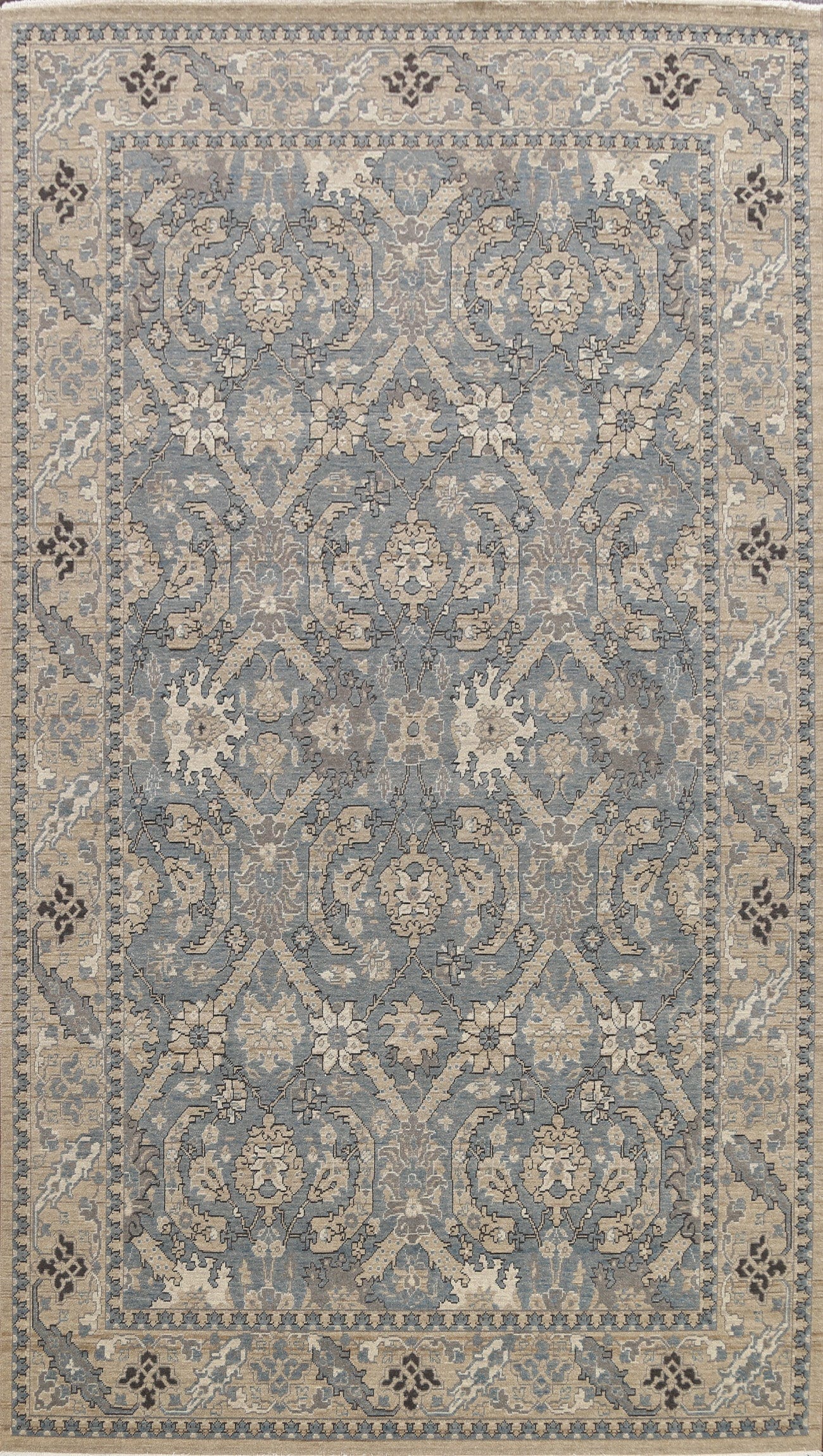 All-Over Ziegler Turkish Area Rug 7x10