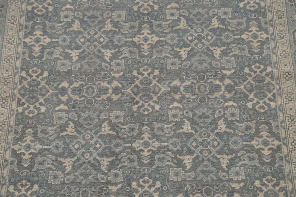 Silver Washed Ziegler Turkish Area Rug 7x10