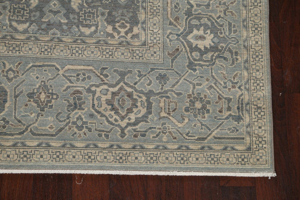 Silver Washed Ziegler Turkish Area Rug 7x10