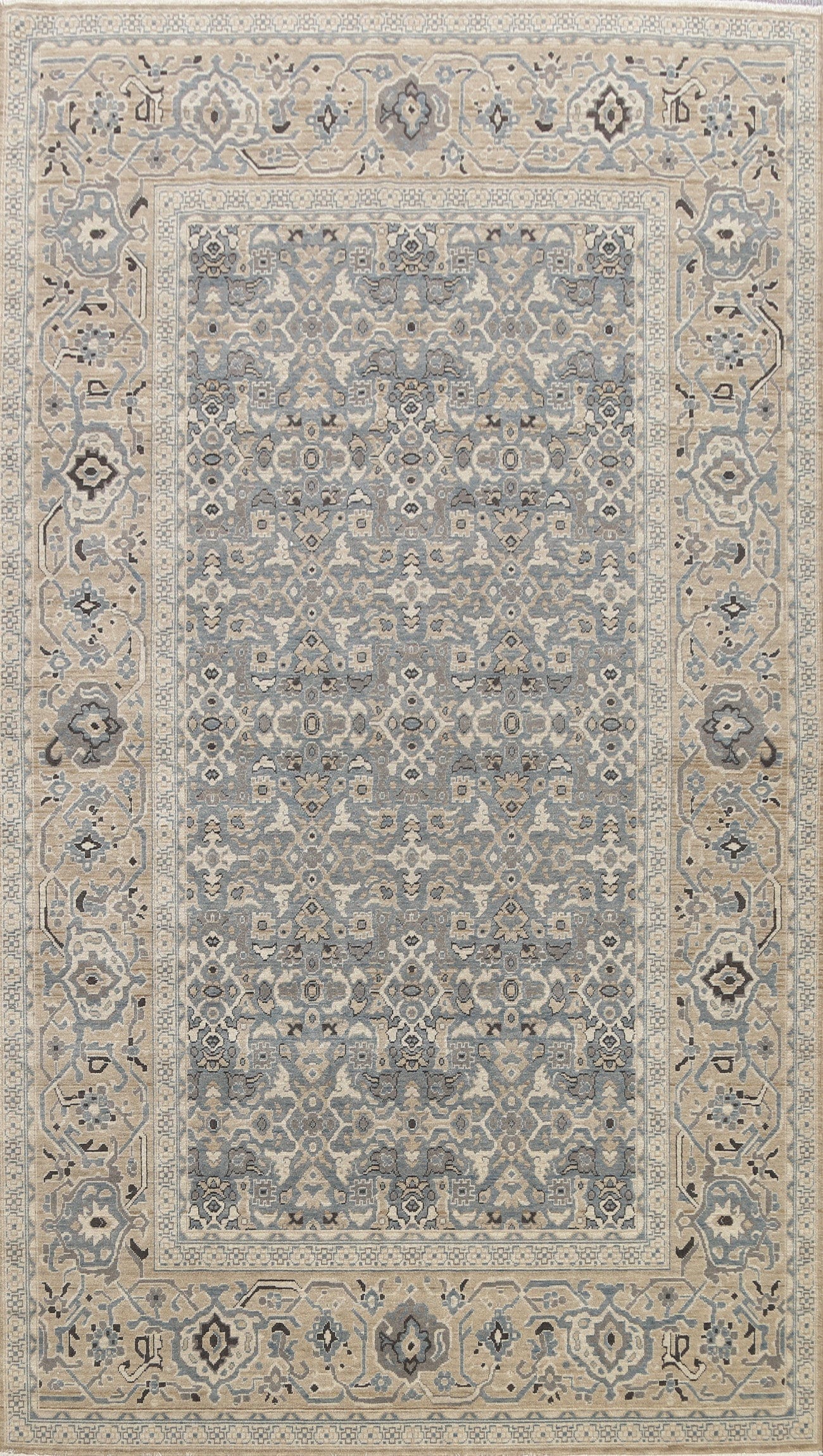 Geometric Ziegler Turkish Area Rug 7x10