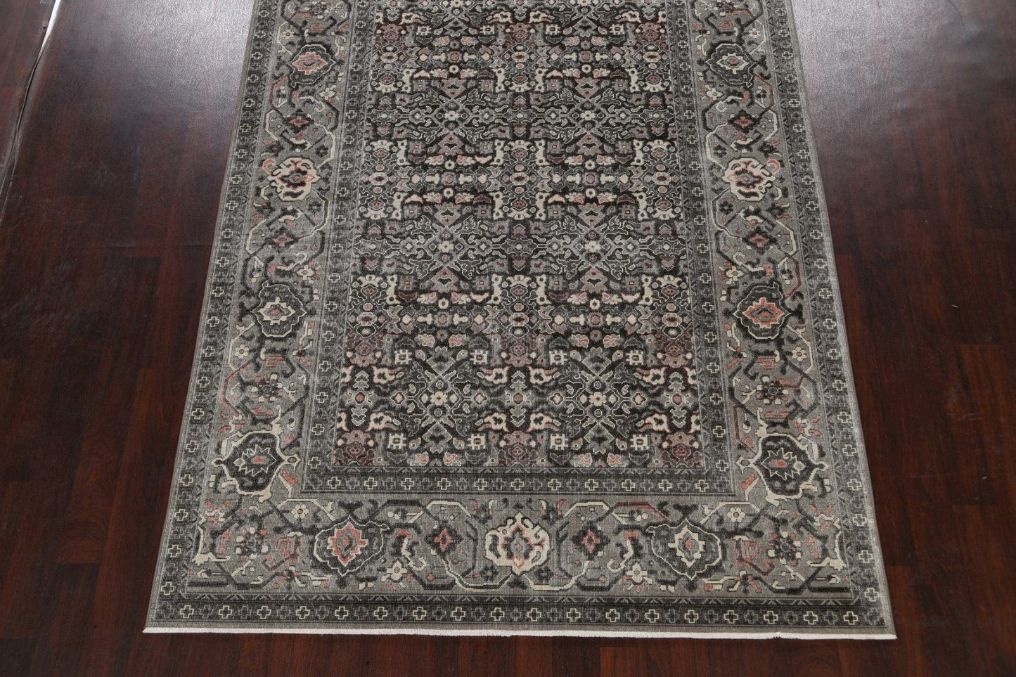 Silver Washed Ziegler Turkish Area Rug 7x10