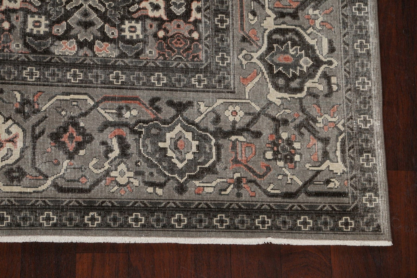 Silver Washed Ziegler Turkish Area Rug 7x10