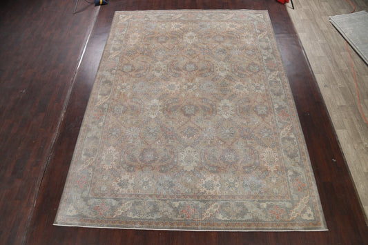 Silver Washed Ziegler Turkish Area Rug 10x13