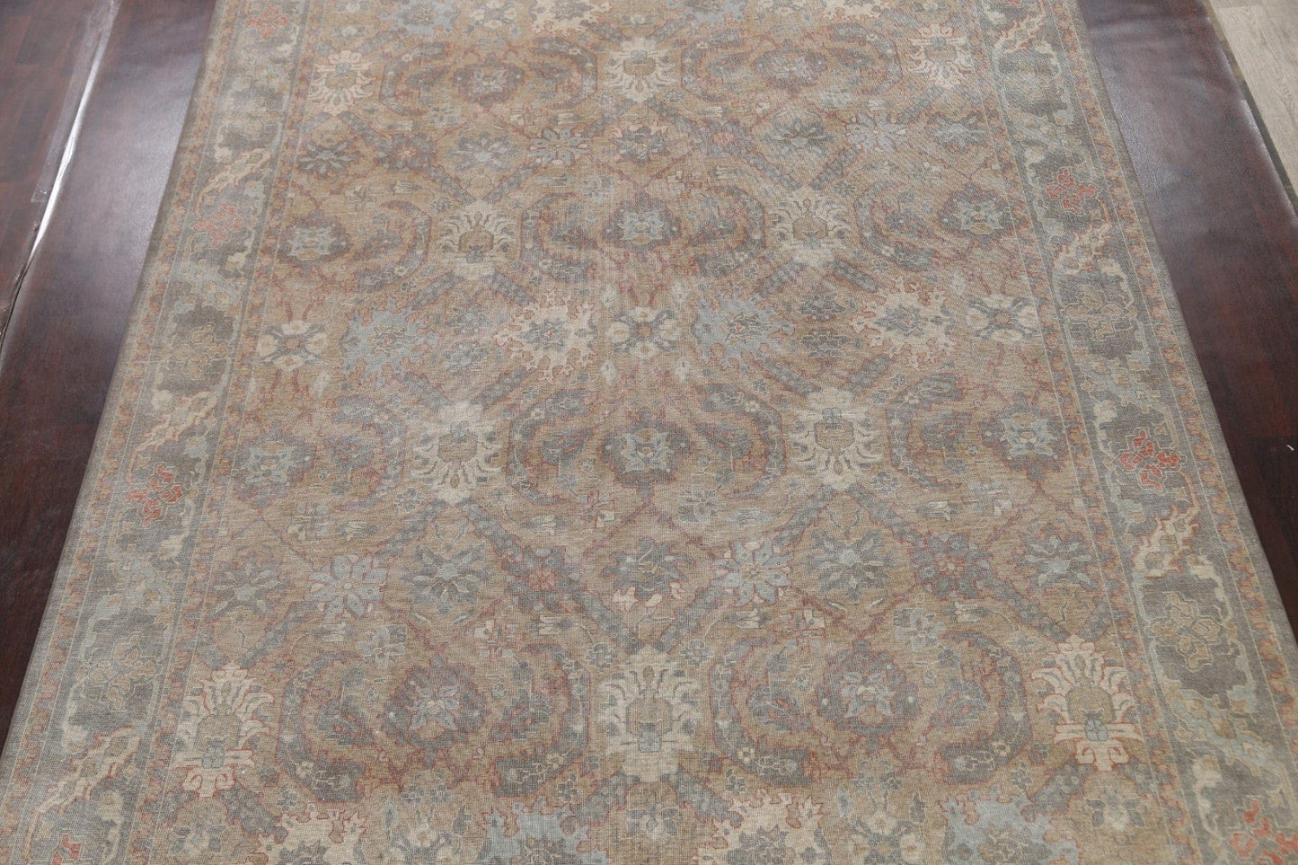 Silver Washed Ziegler Turkish Area Rug 10x13