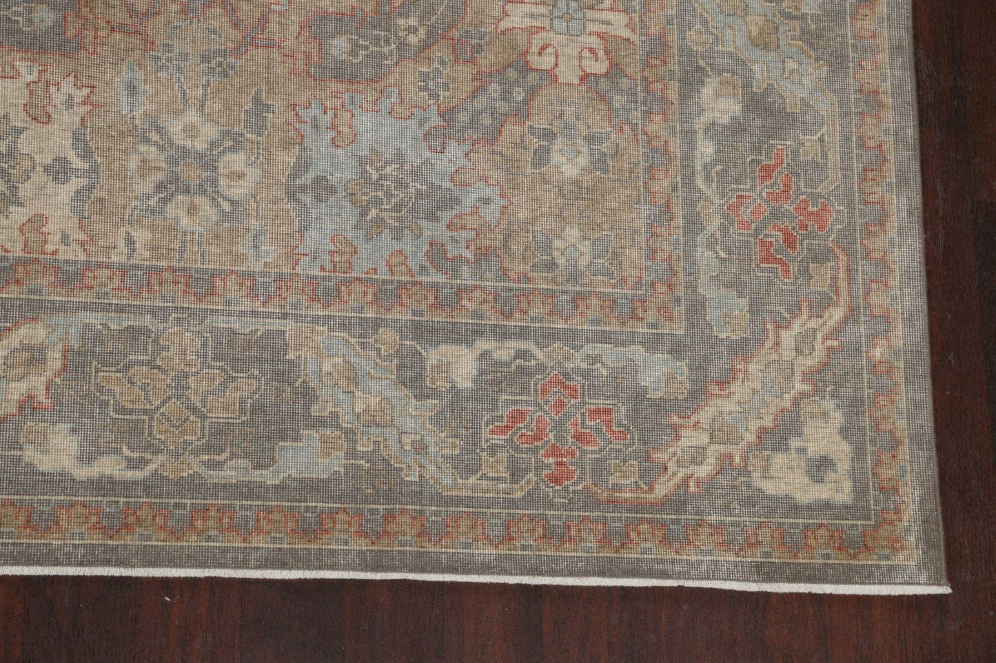 Silver Washed Ziegler Turkish Area Rug 10x13