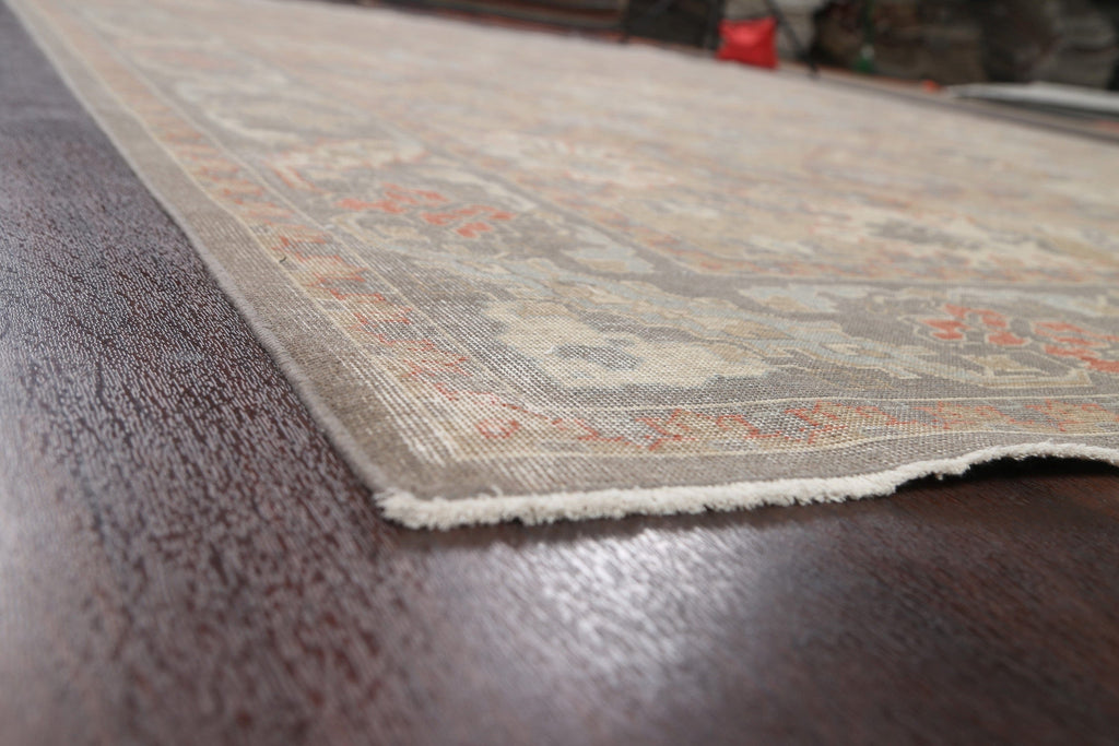 Silver Washed Ziegler Turkish Area Rug 10x13