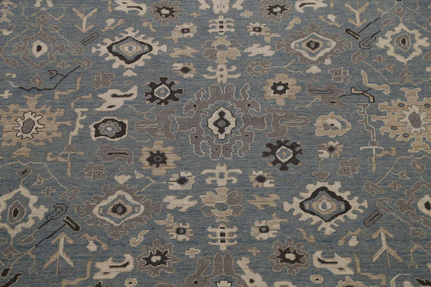 Gray Ziegler Turkish Area Rug 9x12