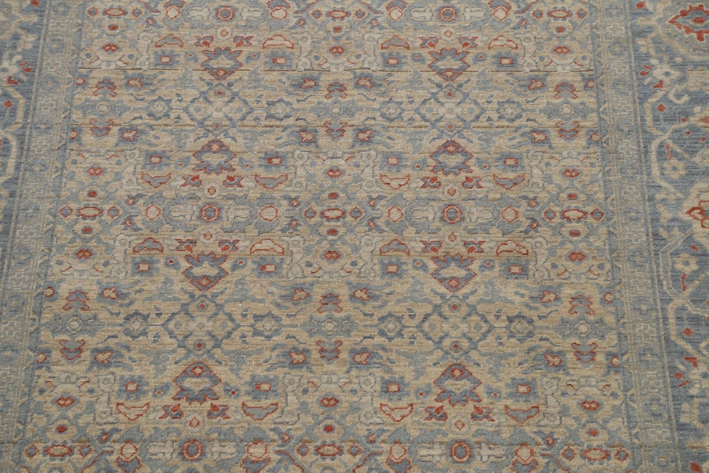 Geometric Ziegler Turkish Area Rug 7x10