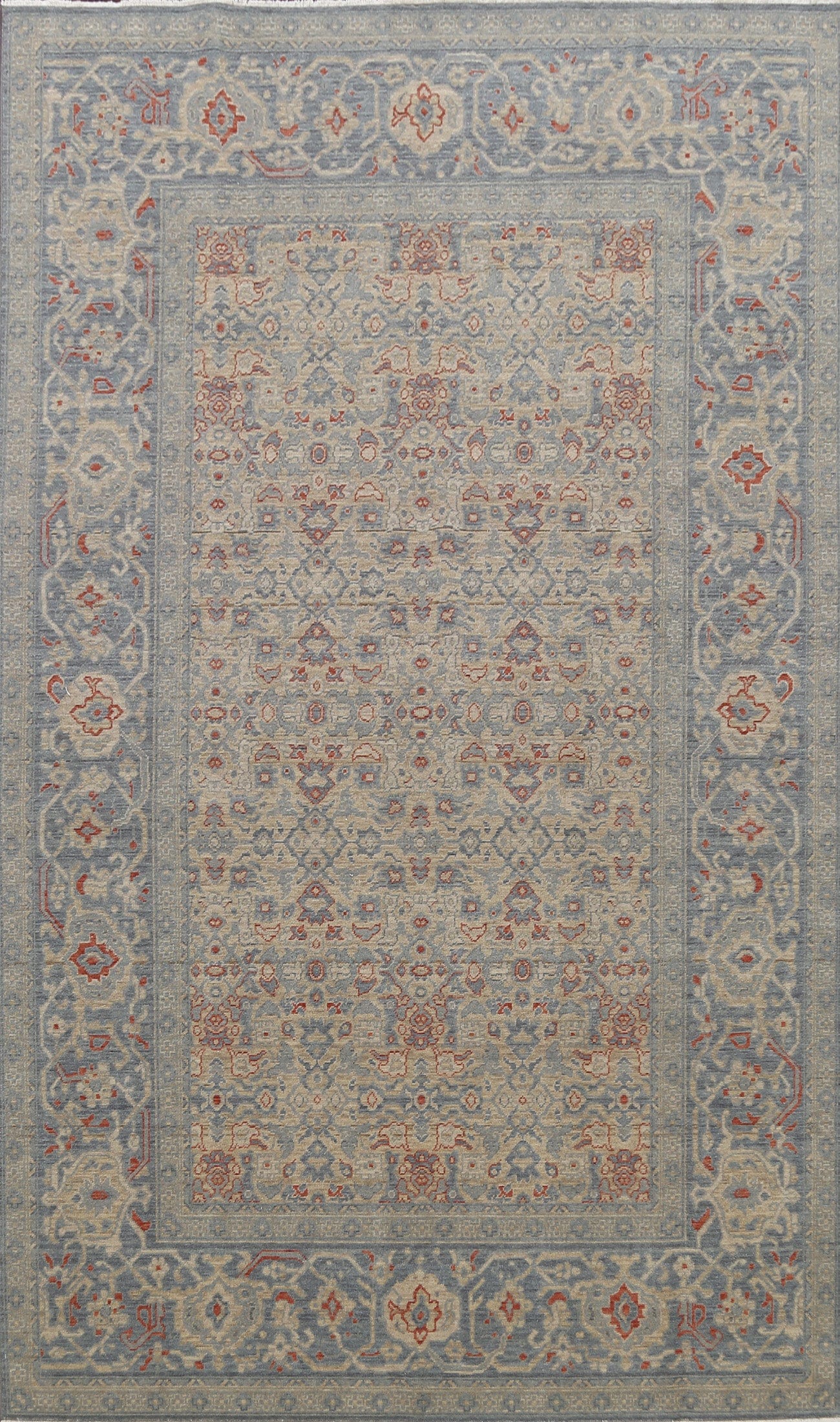 Geometric Ziegler Turkish Area Rug 7x10