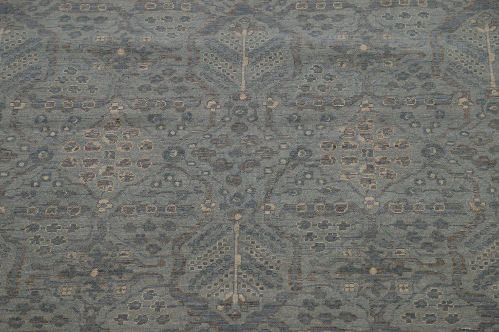 Silver Washed Ziegler Turkish Area Rug 9x13