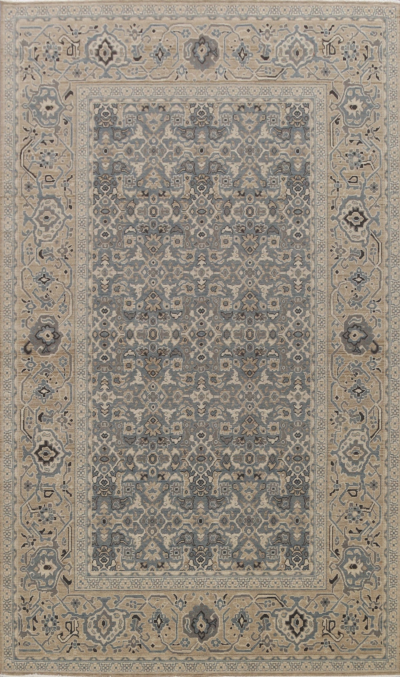 Geometric Ziegler Turkish Area Rug 7x10