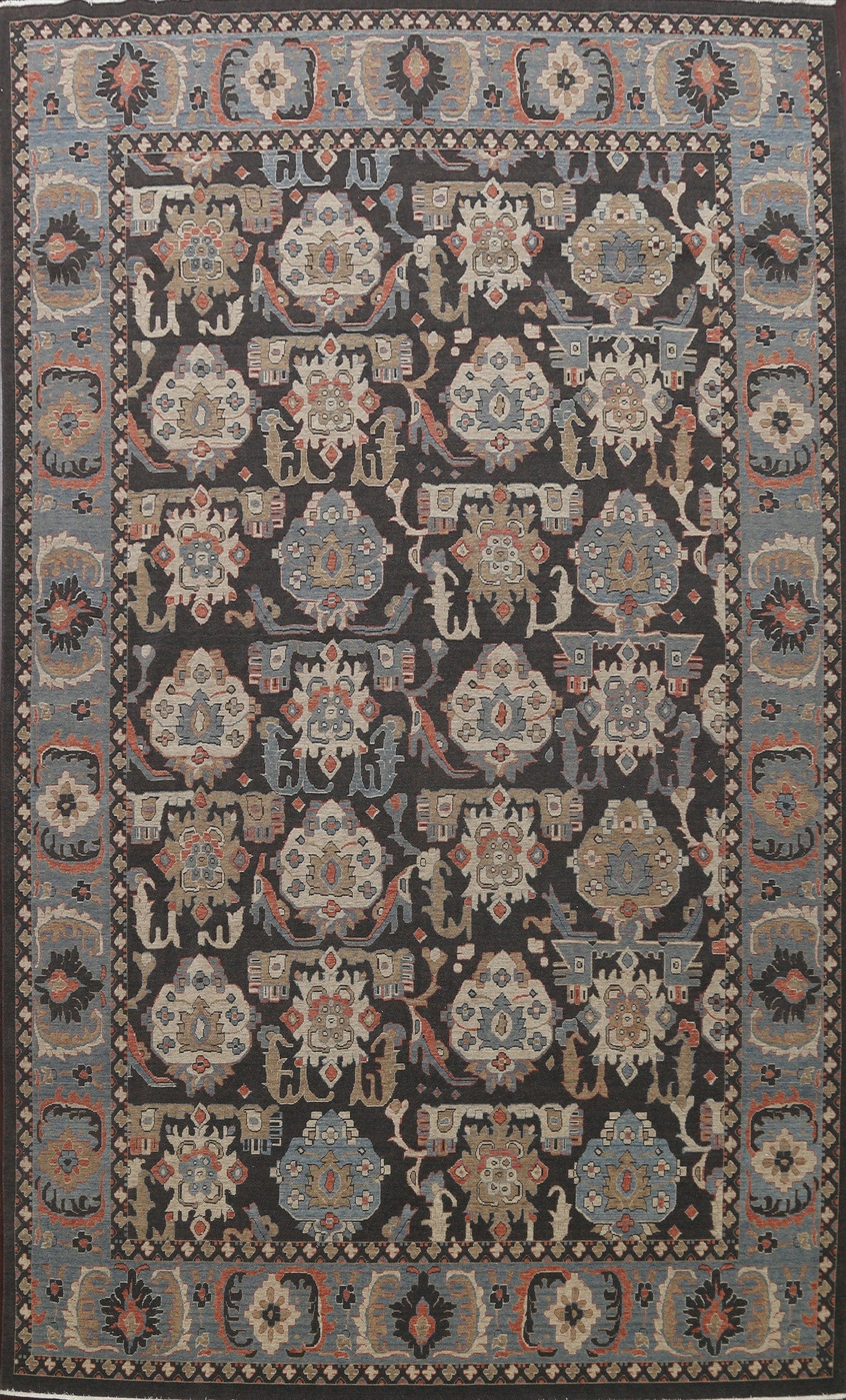 Geometric Ziegler Turkish Area Rug 10x13