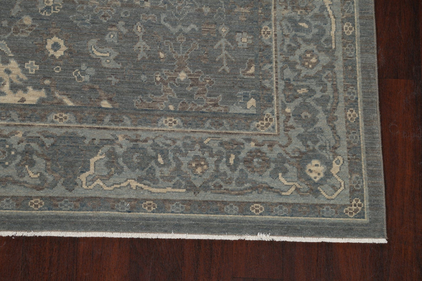 Silver Washed Ziegler Turkish Area Rug 7x10