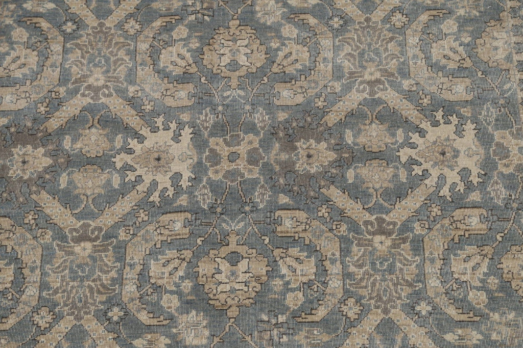 Silver Washed Ziegler Turkish Area Rug 7x10