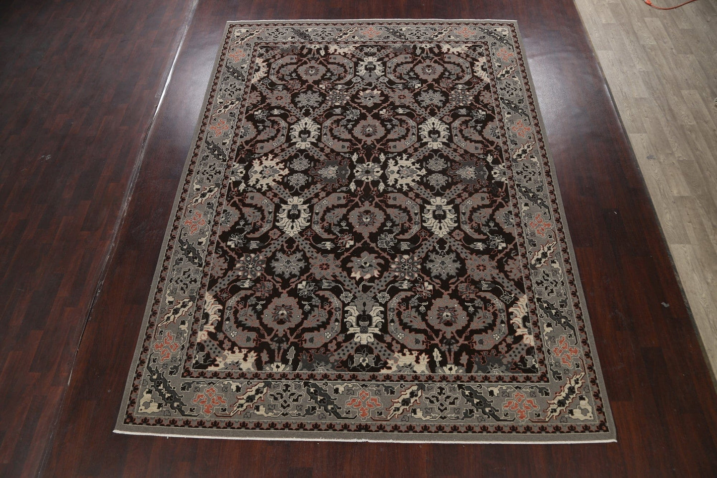 Silver Washed Ziegler Turkish Area Rug 9x12