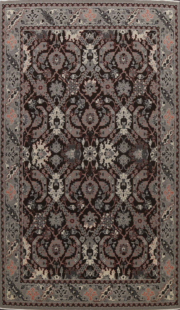 Silver Washed Ziegler Turkish Area Rug 9x12