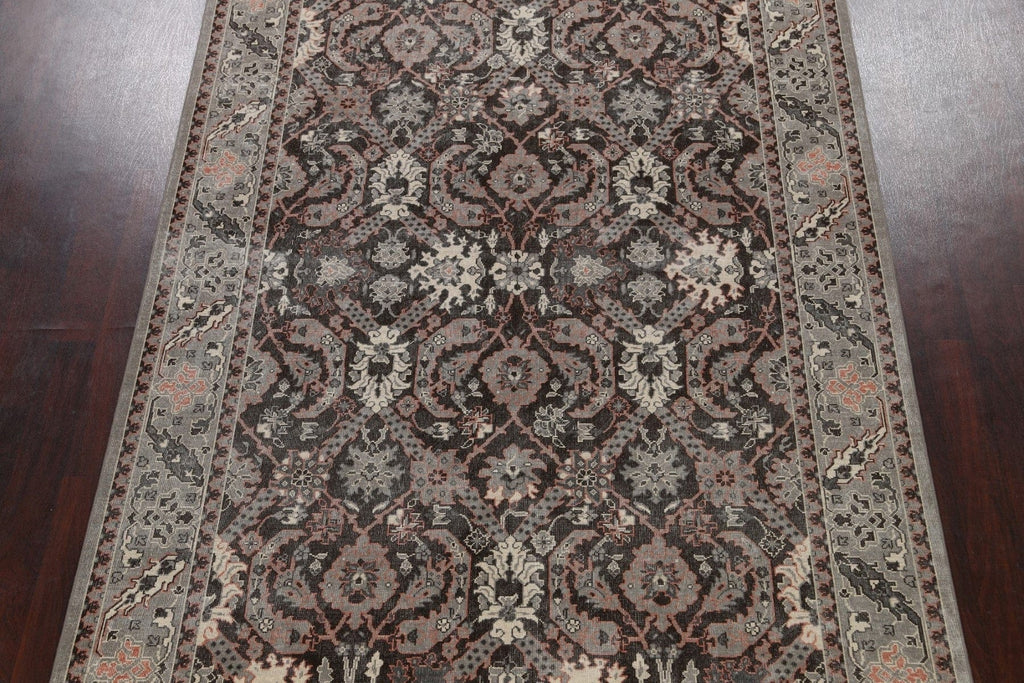 Silver Washed Ziegler Turkish Area Rug 7x10