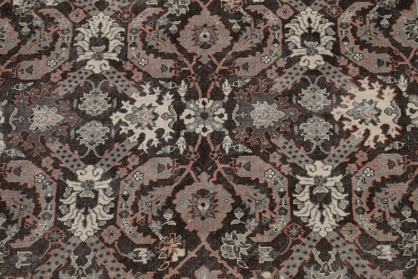 Silver Washed Ziegler Turkish Area Rug 7x10