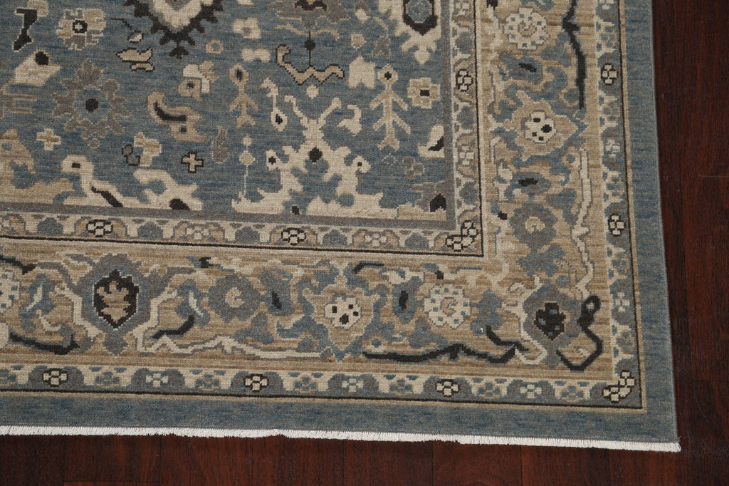 Silver Washed Ziegler Turkish Area Rug 7x10