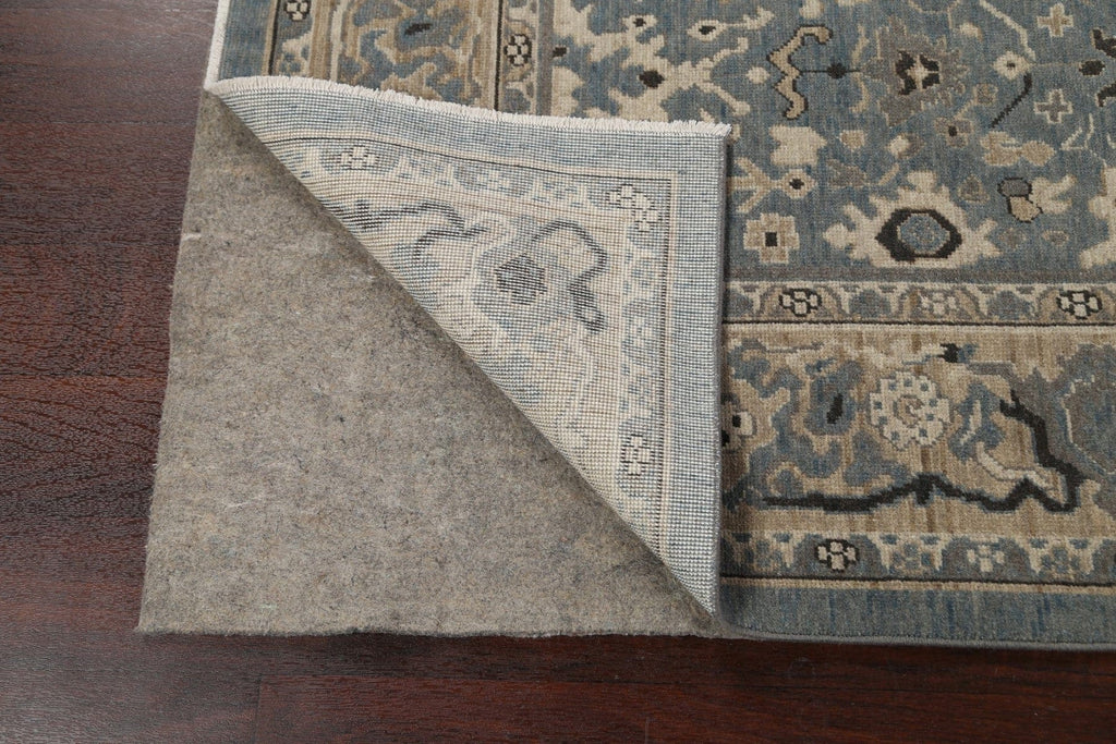 Silver Washed Ziegler Turkish Area Rug 7x10