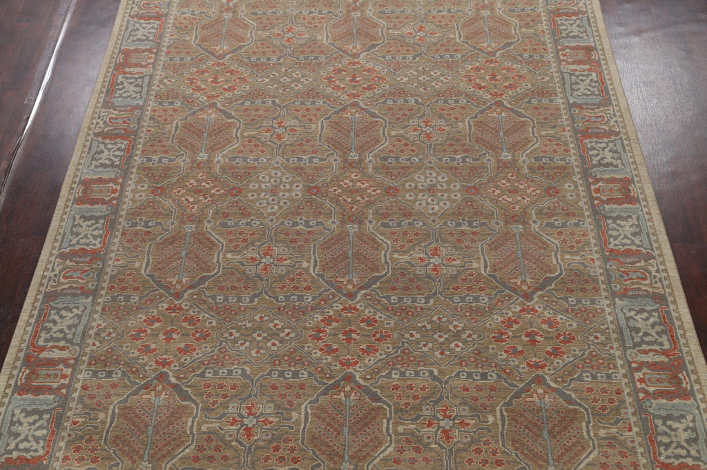 Silver Washed Ziegler Turkish Area Rug 9x12