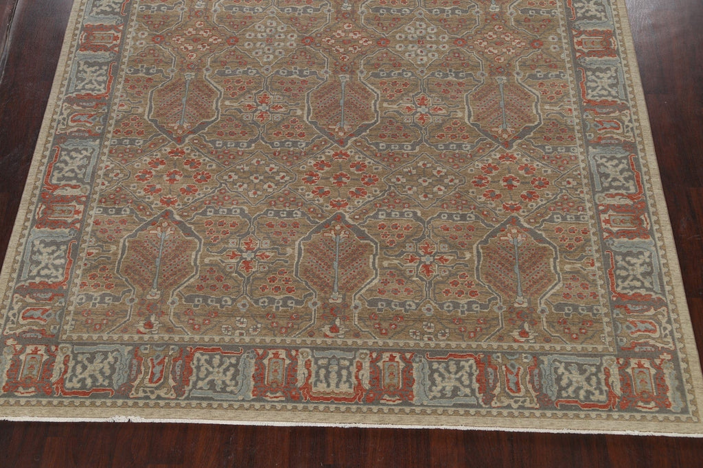 Silver Washed Ziegler Turkish Area Rug 9x12