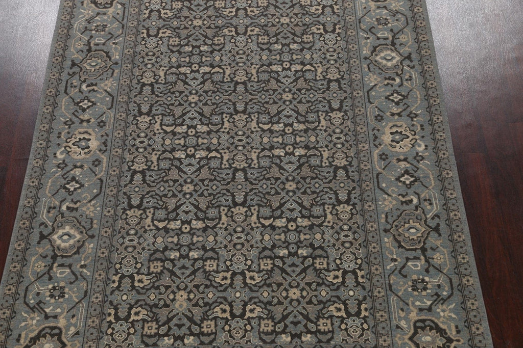 Silver Washed Ziegler Turkish Area Rug 7x10