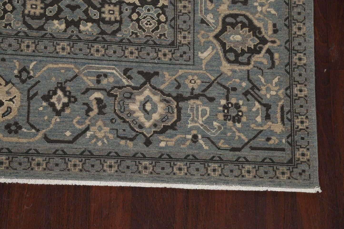 Silver Washed Ziegler Turkish Area Rug 7x10