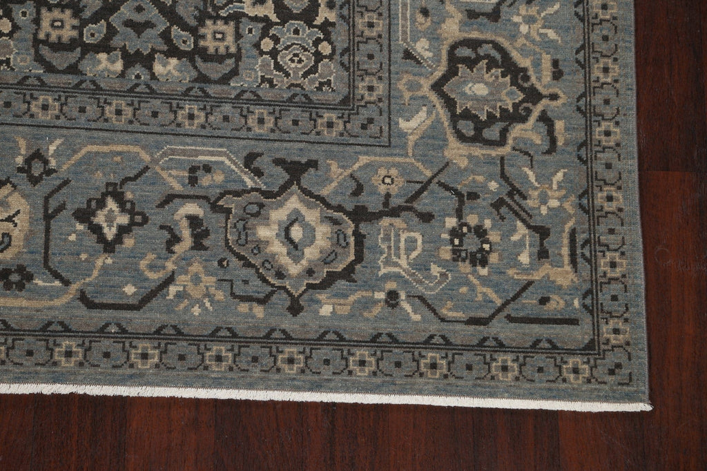 Silver Washed Ziegler Turkish Area Rug 7x10