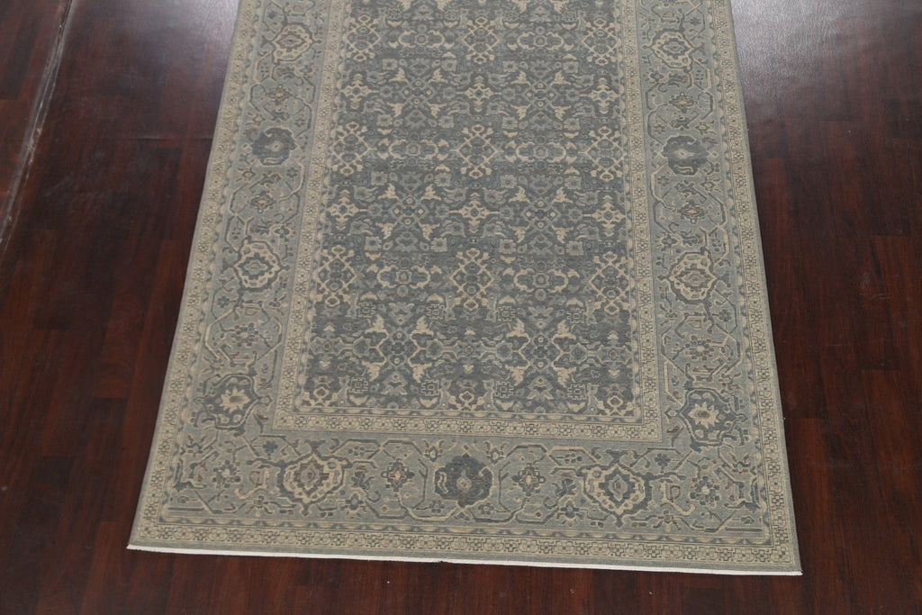 Silver Washed Ziegler Turkish Area Rug 7x10