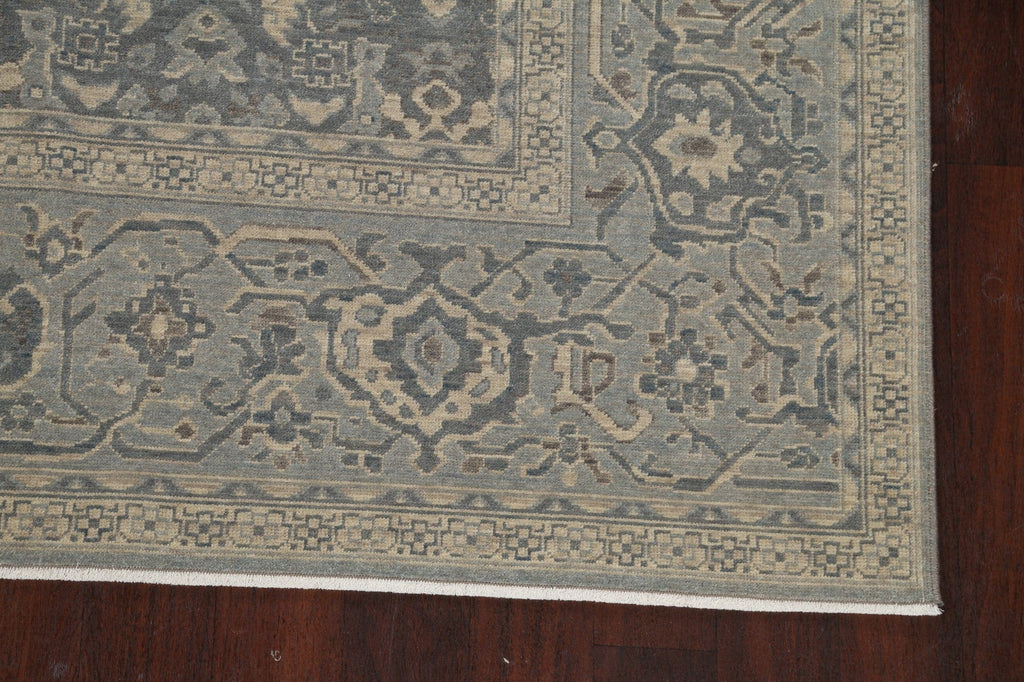 Silver Washed Ziegler Turkish Area Rug 7x10