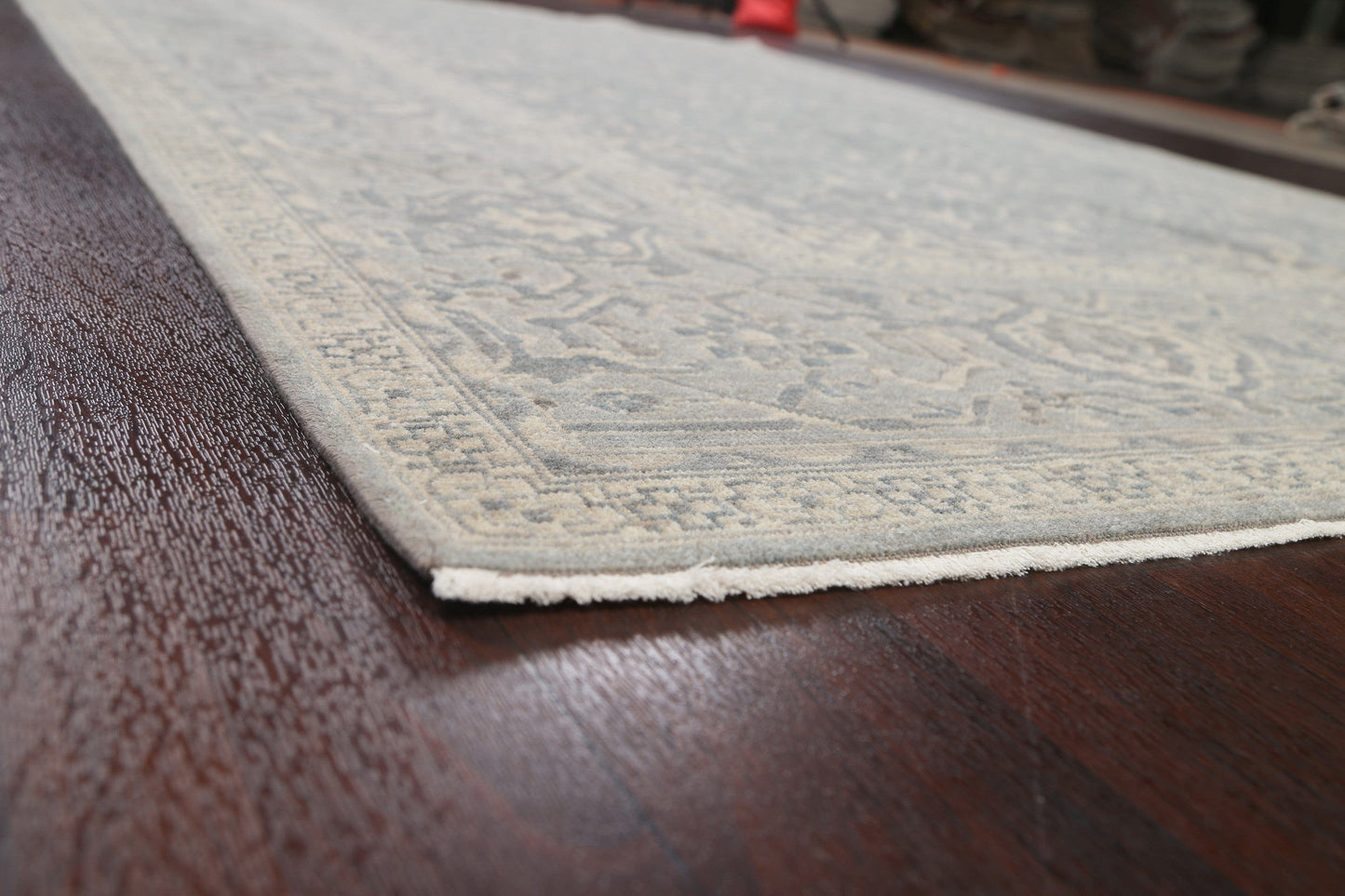 Silver Washed Ziegler Turkish Area Rug 7x10