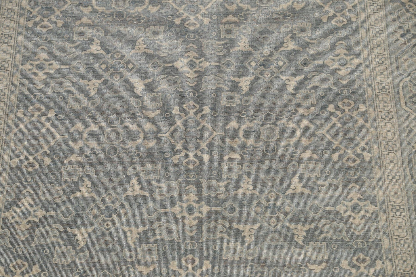 Silver Washed Ziegler Turkish Area Rug 7x10