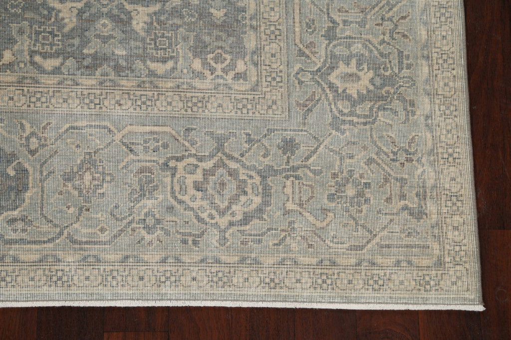 Silver Washed Ziegler Turkish Area Rug 7x10