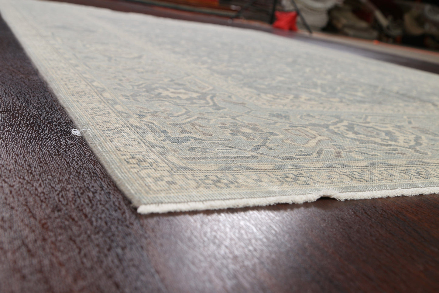 Silver Washed Ziegler Turkish Area Rug 7x10