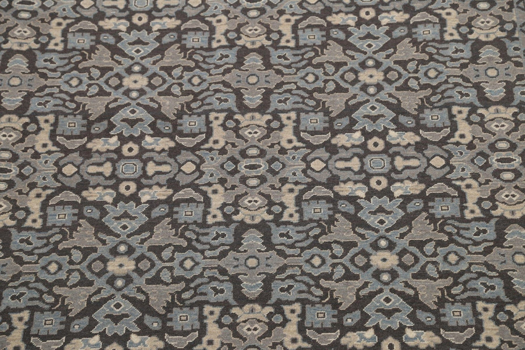 Silver Washed Ziegler Turkish Area Rug 9x12