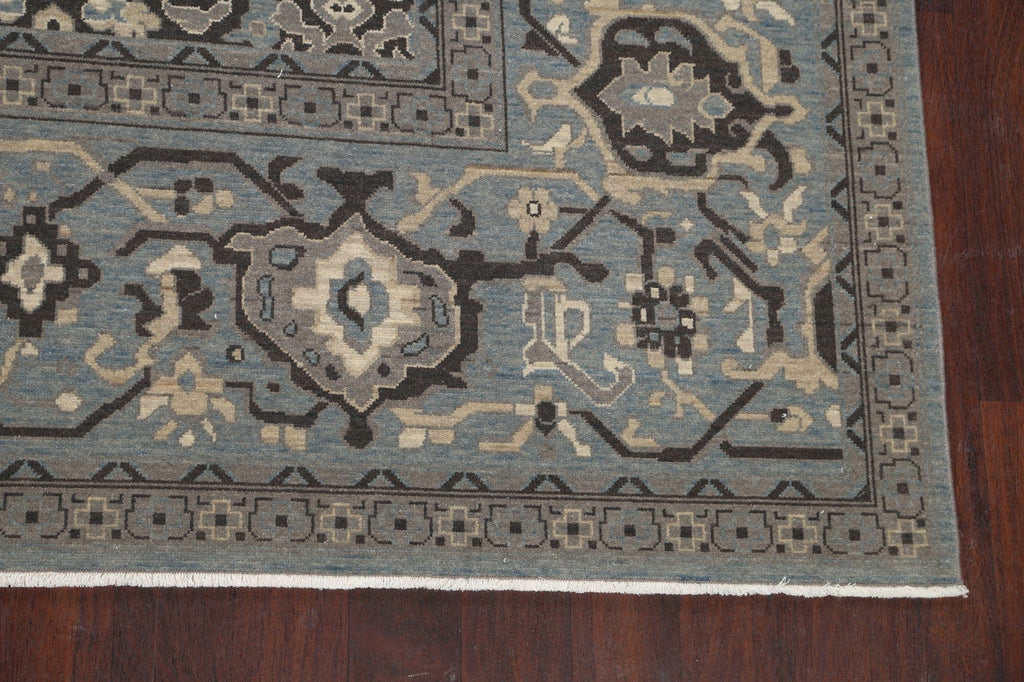 Silver Washed Ziegler Turkish Area Rug 9x12