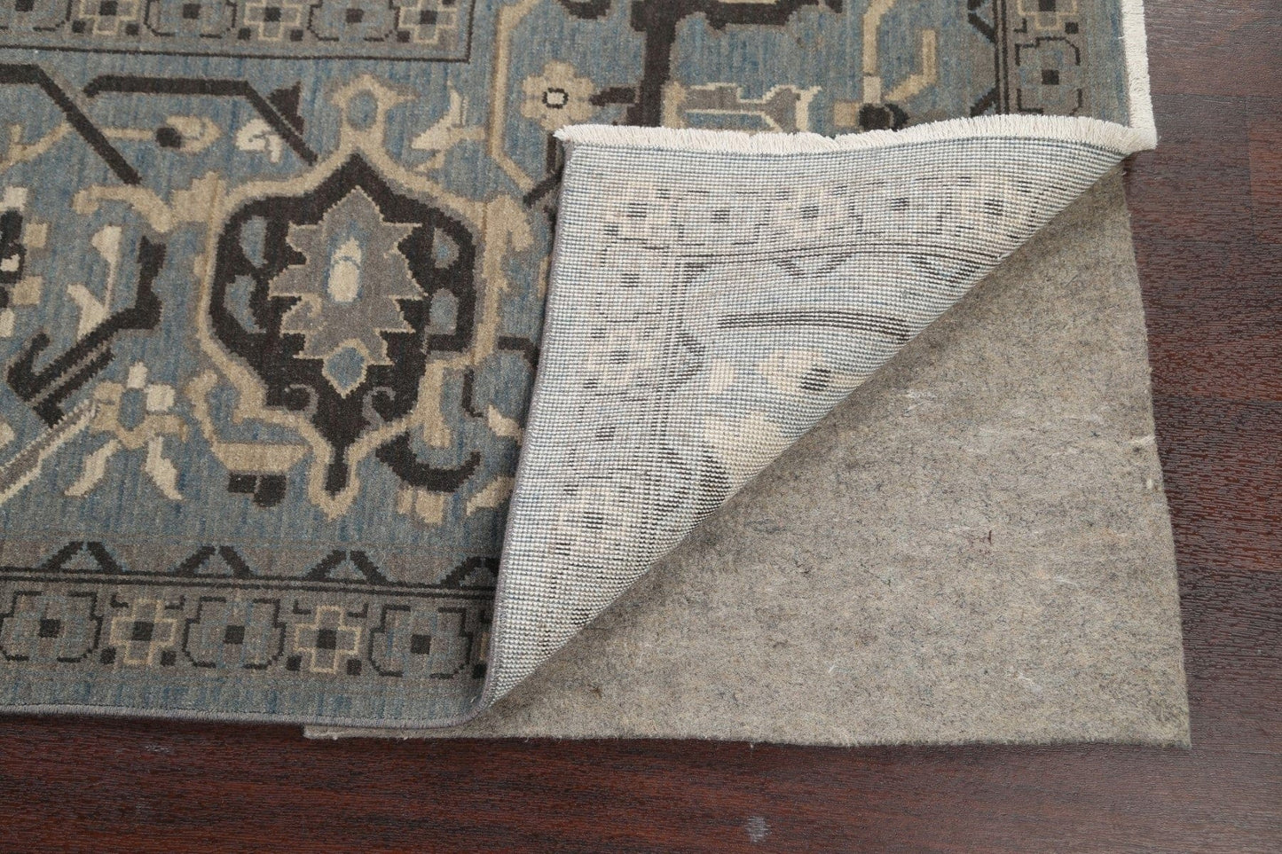 Silver Washed Ziegler Turkish Area Rug 9x12